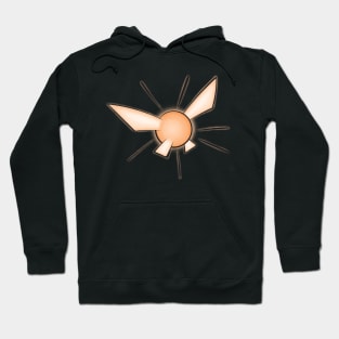 Glowing Fairy, Orange Hoodie